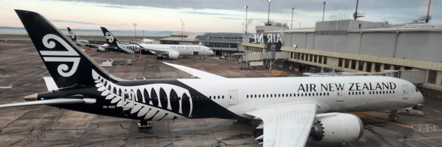 Air New Zealand 787-9 At Auckland Airport